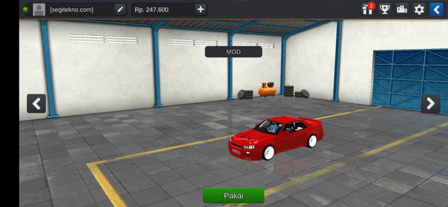 Mod Bussid Nissan Skyline GTR ER34
