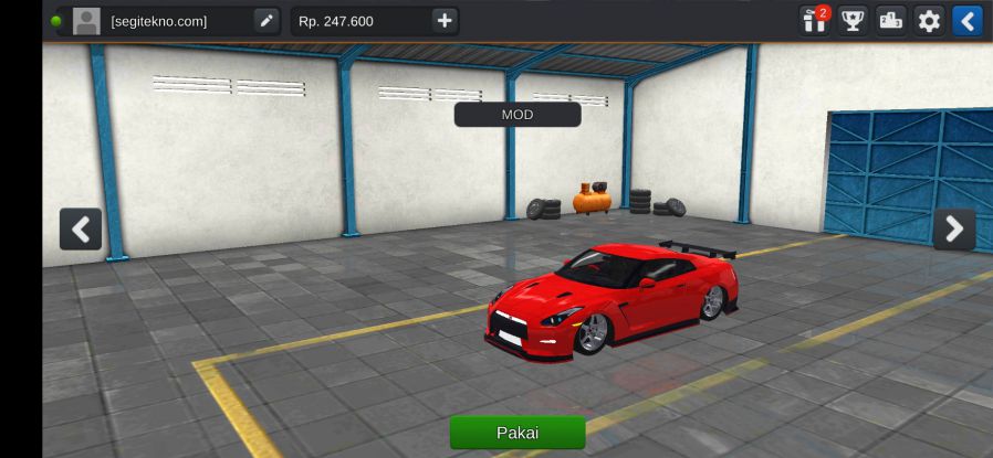 Mod Bussid Nissan Skyline GTR R35
