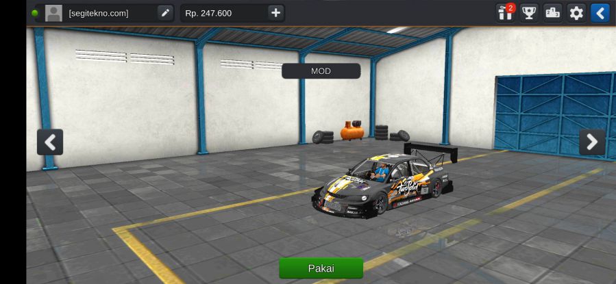 Mod Bussid Lancer Evo VIII Time Attack
