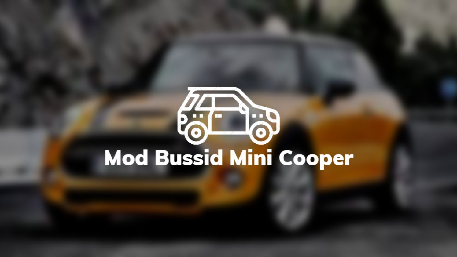 Mod Bussid Mini Cooper