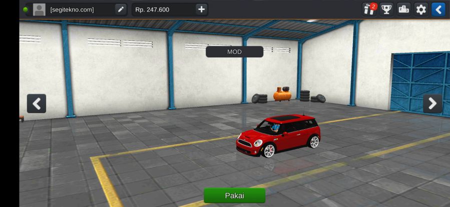 Mod Bussid Mini Cooper Clubman