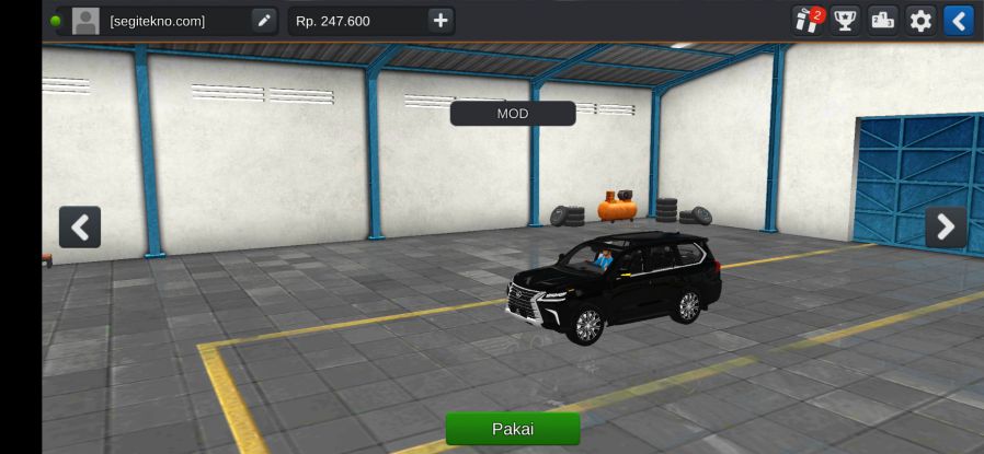 Mod Bussid Lexus LX570 2018
