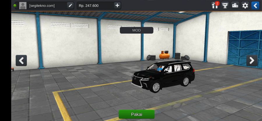 Mod Bussid Lexus LX570 2019