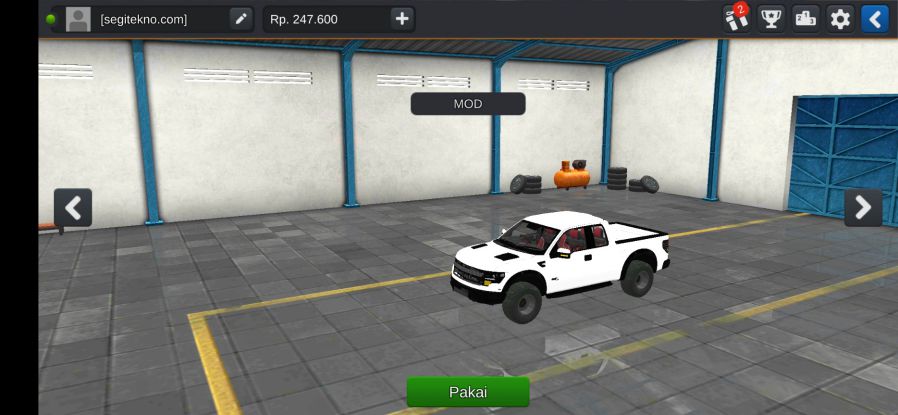 Mod Bussid Ford Raptor Elite