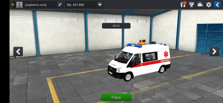 Mod Bussid Ford Transit Ambulance