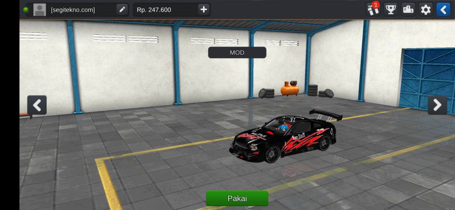 Mod Bussid Ford Mustang Shelby GT500