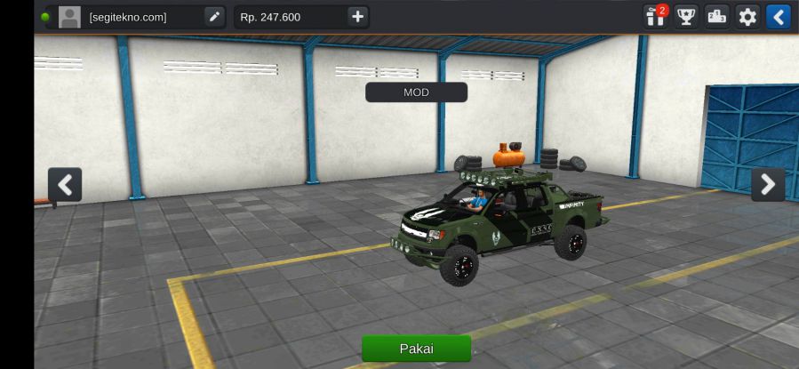 Mod Bussid American Muscle Ford F-150 Infinity Edition