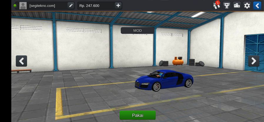 Mod Bussid Audi R8 V10 Plus Quattro