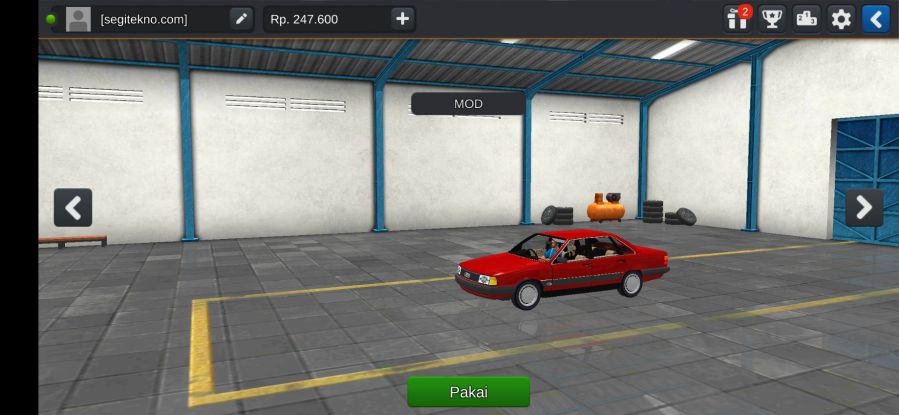 Mod Bussid Audi 100 C3