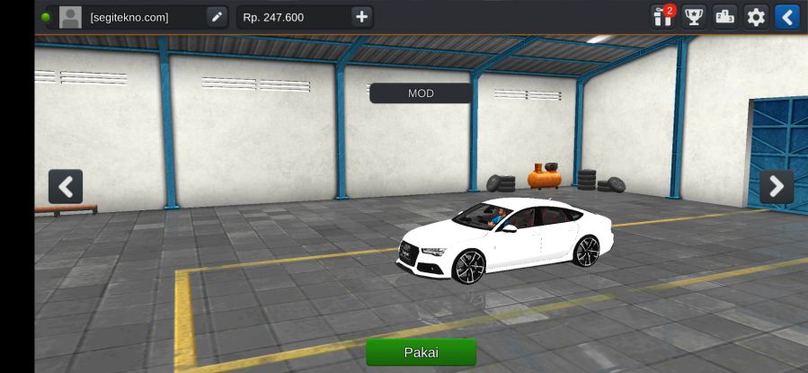 Mod Bussid Audi RS7