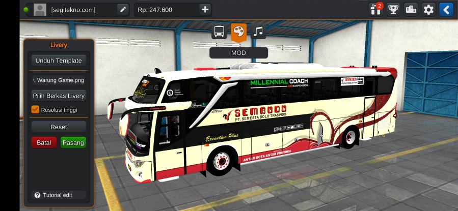 Mod Bussid Sembodo HDD RN