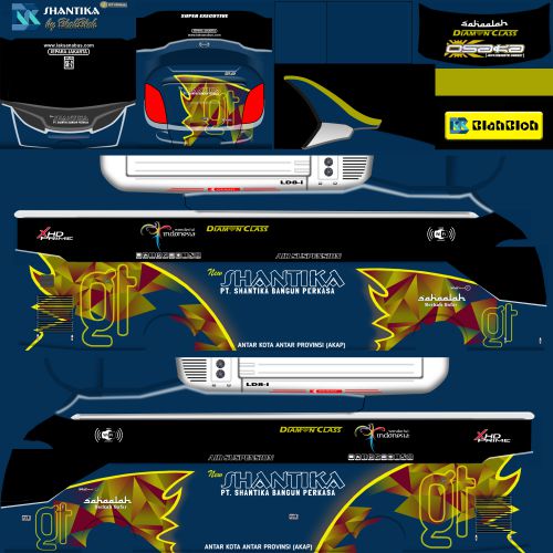 Download Livery Shantika Osaka SR2