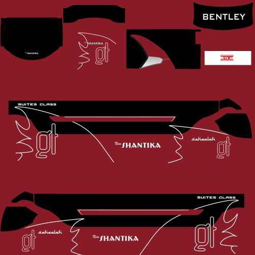 Download Livery Shantika Bentley Arjuna XHD Ori