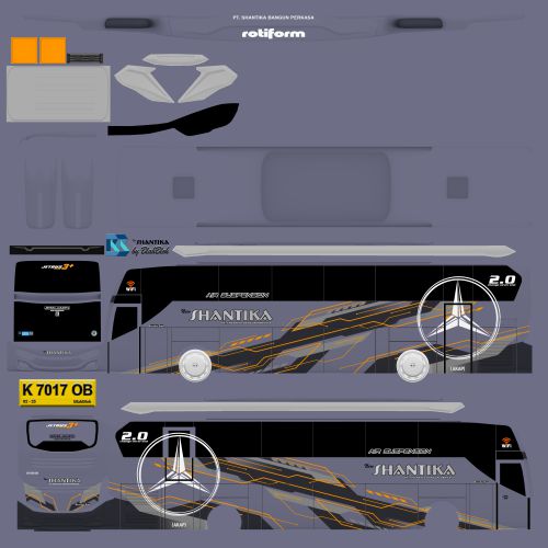 Download Livery Shantika Rotiform XHD Ori Rombak JB3