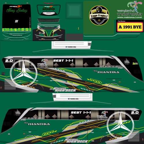 Download Livery Shantika SHD Ori