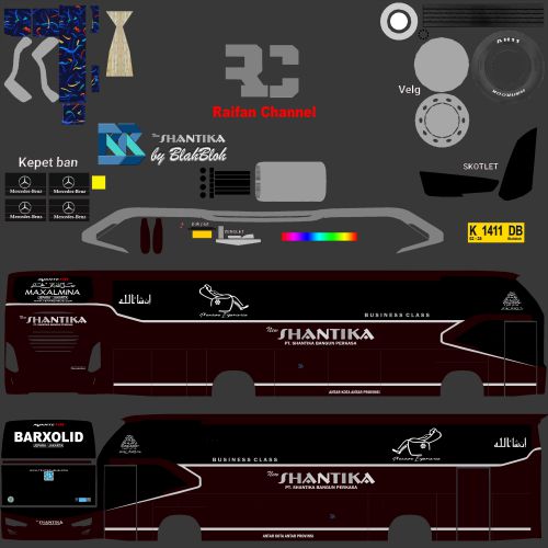Download Livery Shantika Avante H8