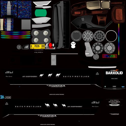 Download Livery Shantika JB3 Dream Coach
