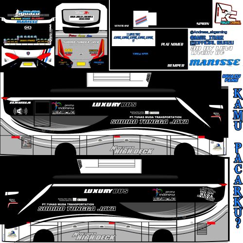 Livery Bussid STJ Iguazu JBHD