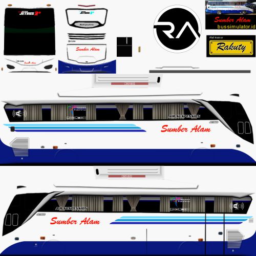 Download Livery Sumber Alam JB2+ SHD
