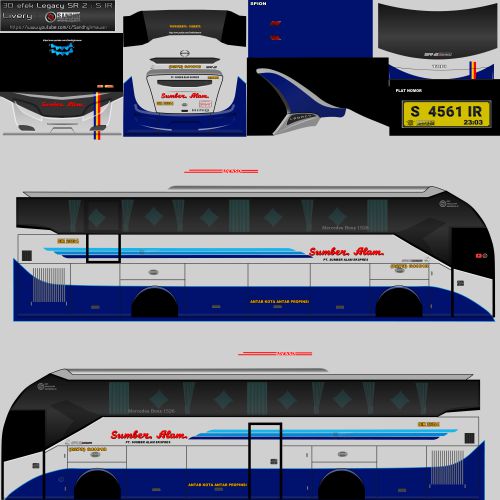 Download Livery Sumber Alam Arjuna XHD Ori