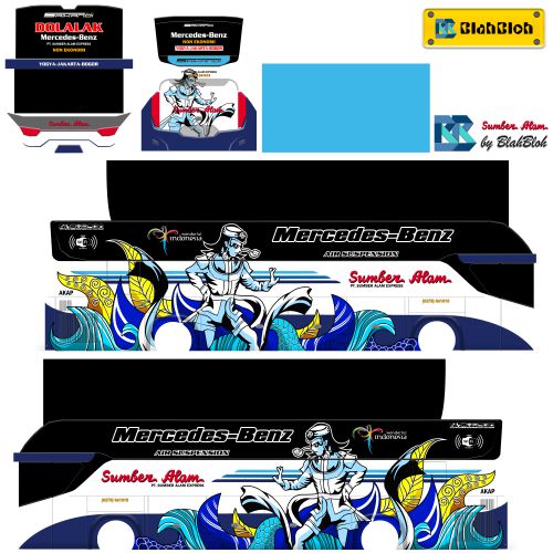 Download Livery Sumber Alam Srikandi SHD Ori