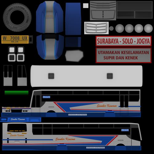 Mod & Livery Bussid Sumber Kencono