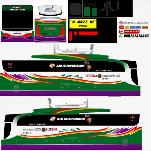 Download Livery Bussid Lorena JBHD Ori