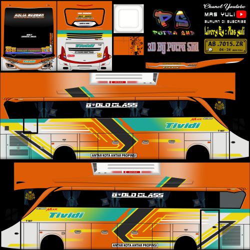 Mod & Livery Bussid Tividi Aulia Reborn