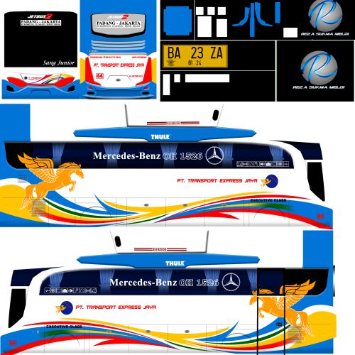Mod & Livery Bussid Transport Express HD Ori