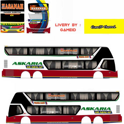 Mod & Livery Bussid Warga Baru SDD Ori
