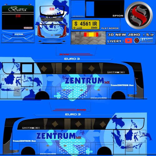 Mod & Livery Bussid Zentrum JBHD