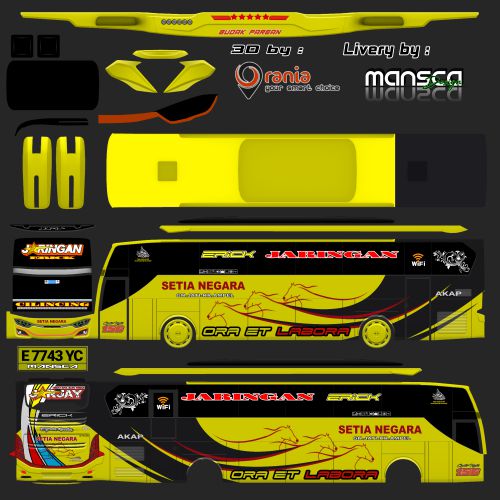 Mod Bussid Setia Negara XHD to JB3