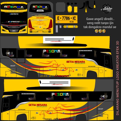 Mod Bussid Setia Negara JBHD Ori