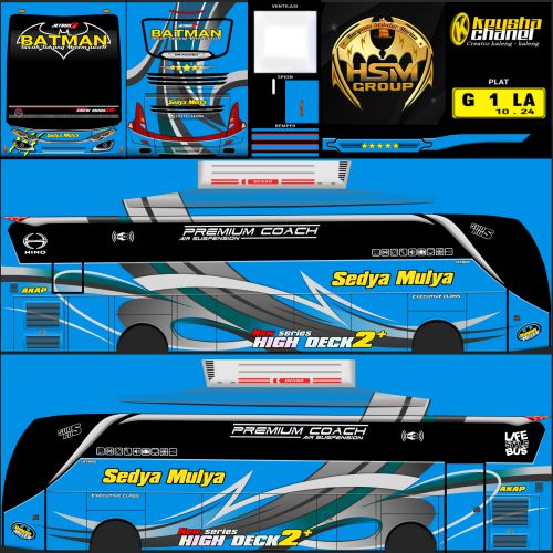 Mod & Livery Bussid Sedya Mulya JB2