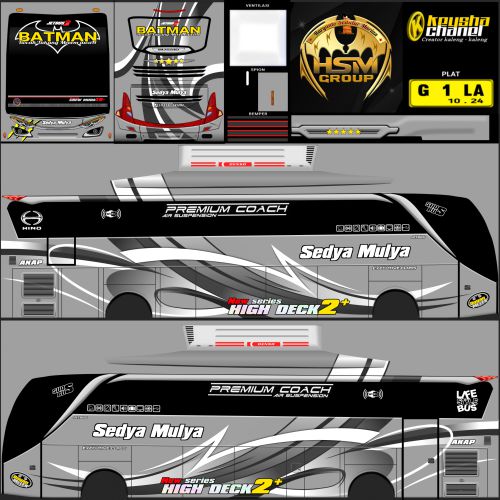 Mod & Livery Bussid Sedya Mulya JB2+