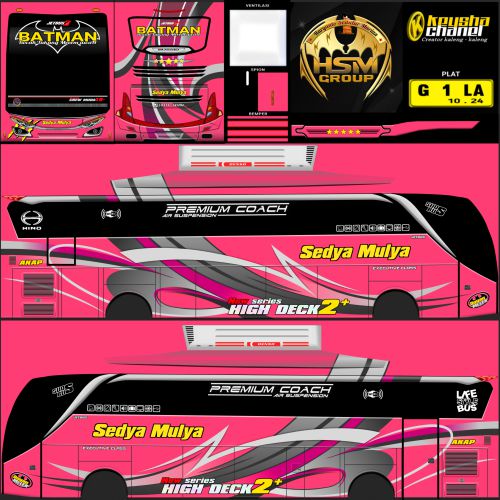 Mod & Livery Bussid Sedya Mulya Jetbus 2