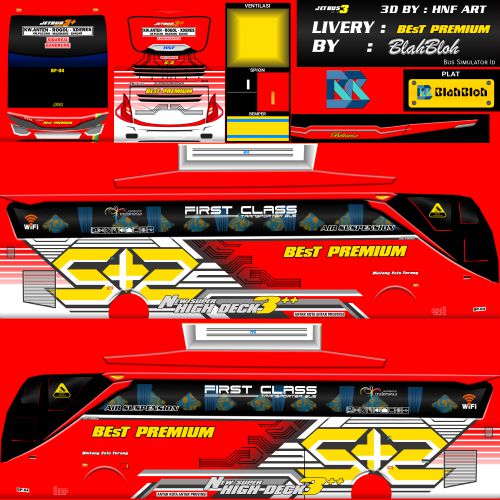 Mod & Livery Bussid Best Premium Bellatrix