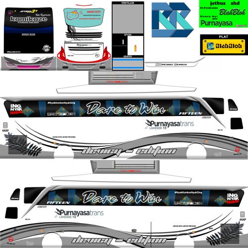 Mod & Livery Bussid Purnayasa SHD Ori