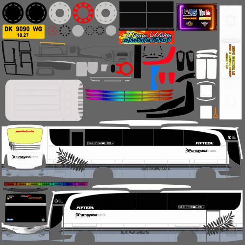 Mod & Livery Bussid Purnayasa JB2HD