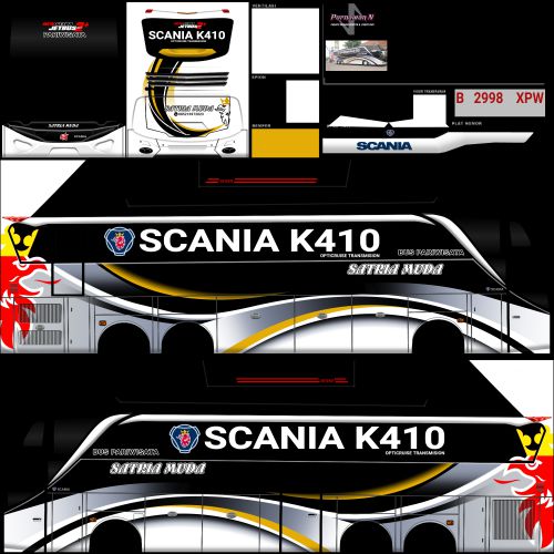 Mod & Livery Bussid Satria Muda Tronton