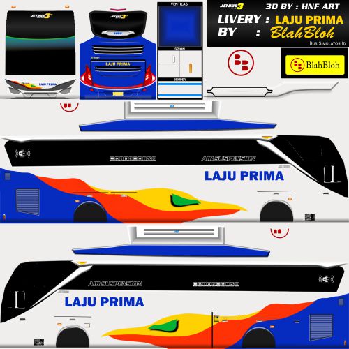 Livery Bussid Laju Prima SHD Ori