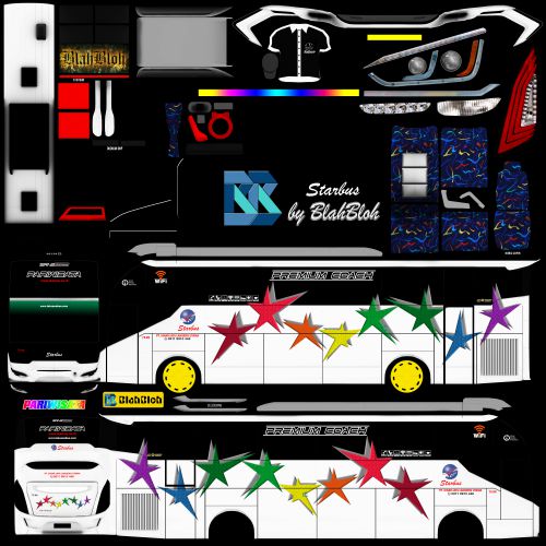 Mod & Livery Bussid Starbus SR2 XHD Prime