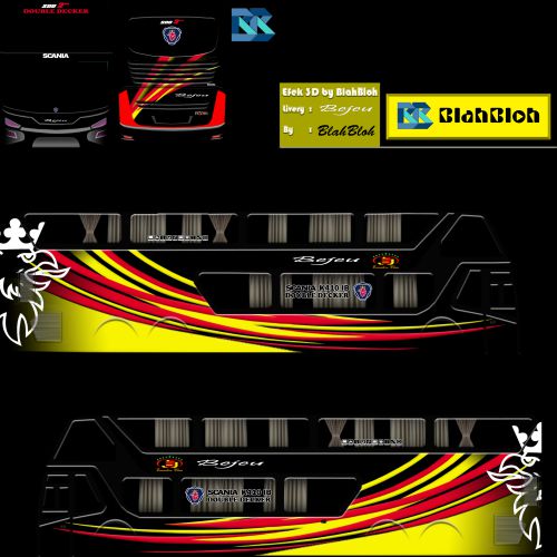 Livery Bussid Bejeu Bimasena SDD