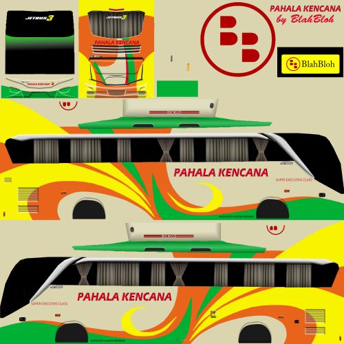 Livery Bussid Pahala Kencana SHD Ori