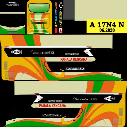Livery Bussid Pahala Kencana Bimasena SDD Ori
