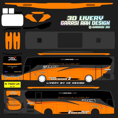 Livery Bussid 27 Trans XHD Rombak JB3 SHD Ares
