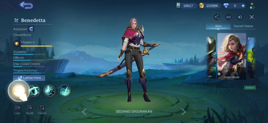assassin tersakit dan terlincah
