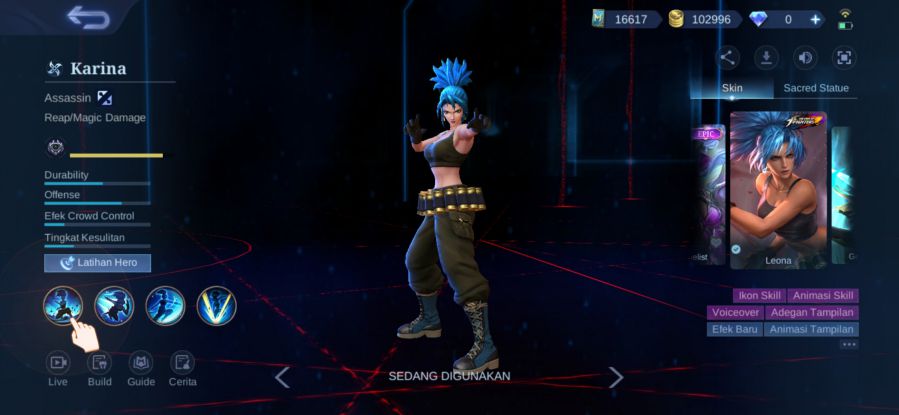 assassin tersakit no cooldown