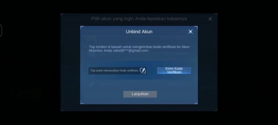 Unbind Akun TikTok di Mobile Legends