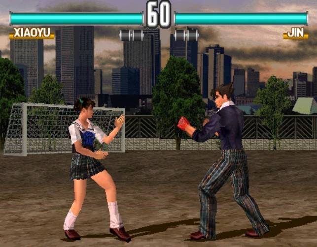 Cheat Tekken 3 PS1 Background Sekolah